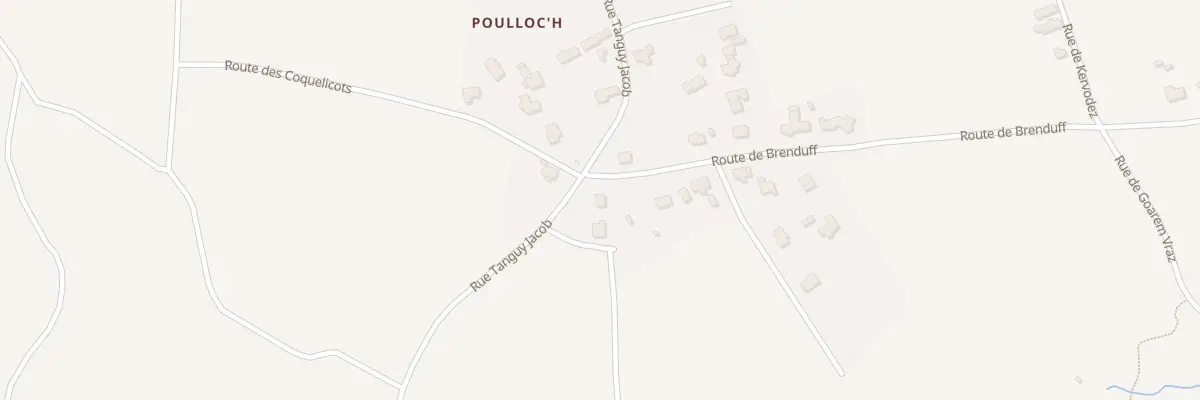 Plan du 2 Rue de Brenduff à Saint-Pabu