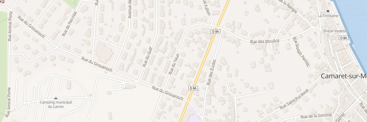 Plan du 22 Rue du Yeun à Camaret-sur-Mer