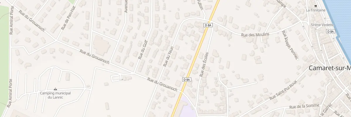 Plan du 20 Rue du Yeun à Camaret-sur-Mer