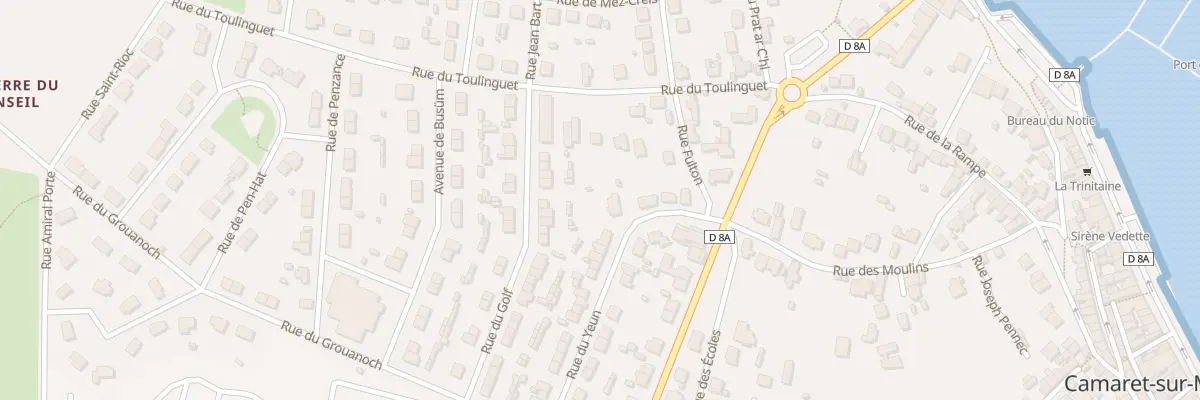 Plan du 35 Rue du Yeun à Camaret-sur-Mer