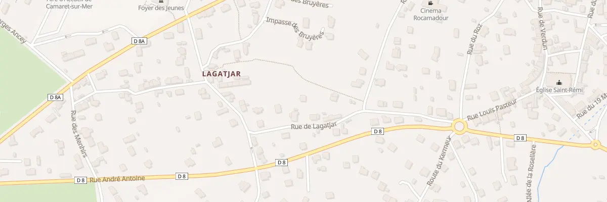 Plan du 10B Rue de Lagatjar à Camaret-sur-Mer