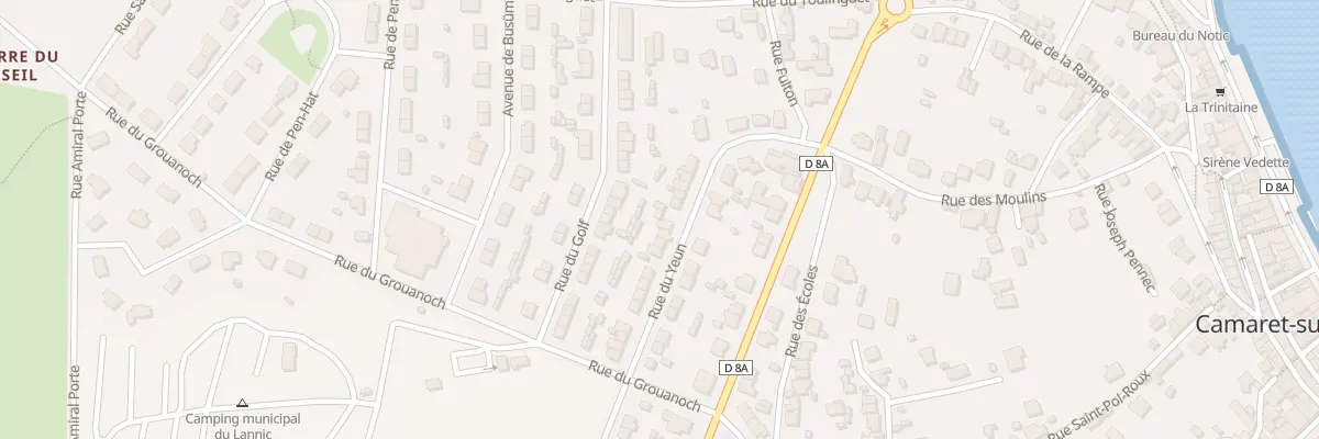 Plan du 23 Rue du Yeun à Camaret-sur-Mer