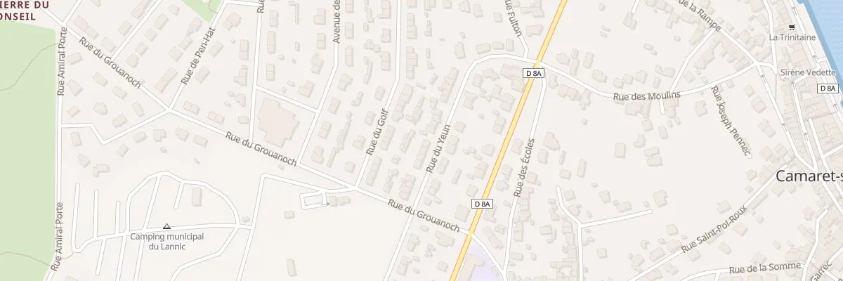 Plan du 15 Rue du Yeun à Camaret-sur-Mer