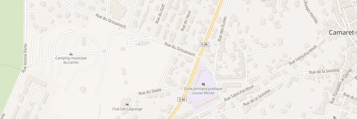 Plan du 10 Rue du Yeun à Camaret-sur-Mer