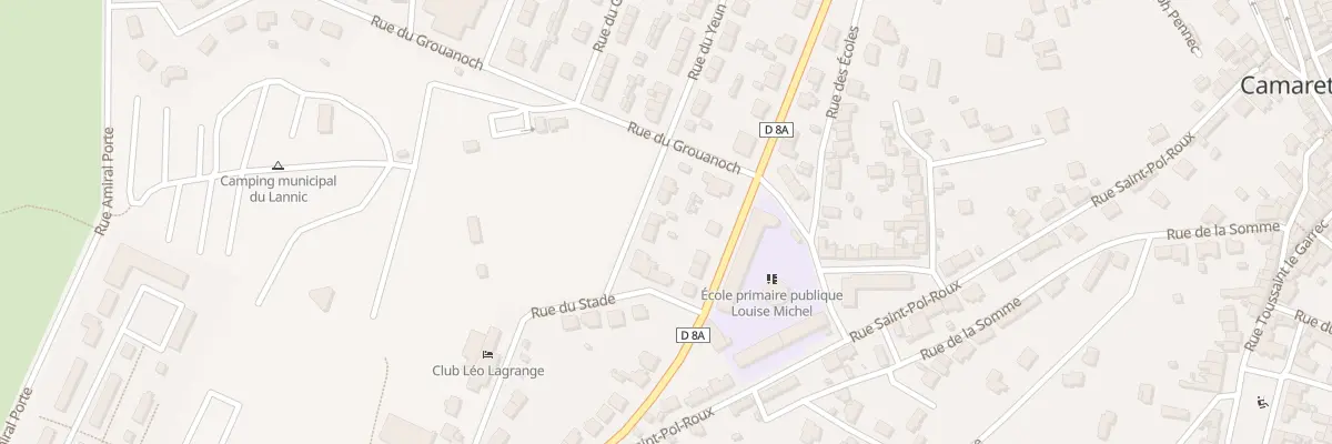 Plan du 6 Rue du Yeun à Camaret-sur-Mer