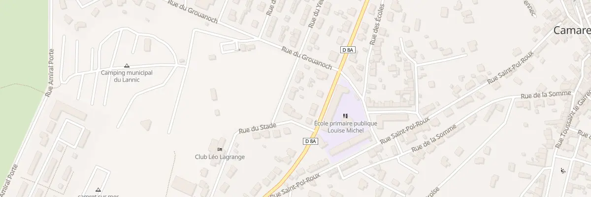 Plan du 4 Rue du Yeun à Camaret-sur-Mer