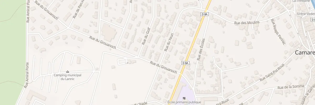 Plan du 7 Rue du Yeun à Camaret-sur-Mer