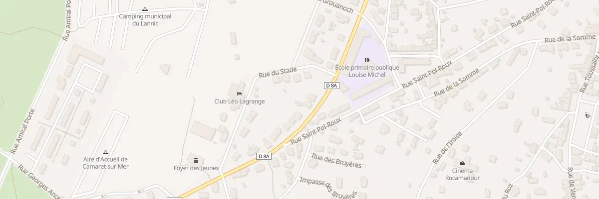 Plan du 11 Rue Général Leclerc à Camaret-sur-Mer