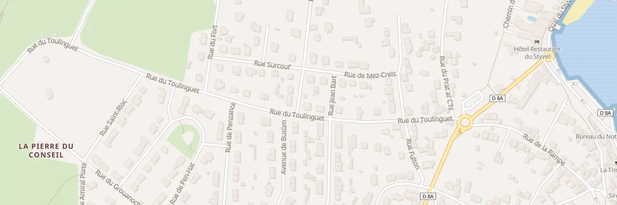 Plan du 2 Rue du Gouin à Camaret-sur-Mer