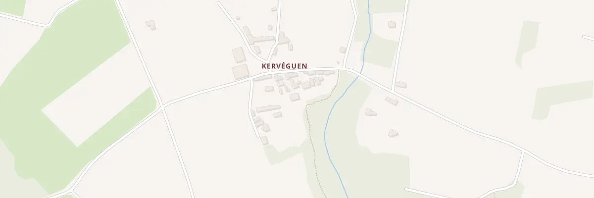 Plan du 122 Kerveguen à Goulien