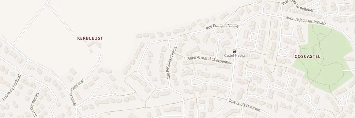 Plan du 145 Rue Per Jakez Helias à Plouzané