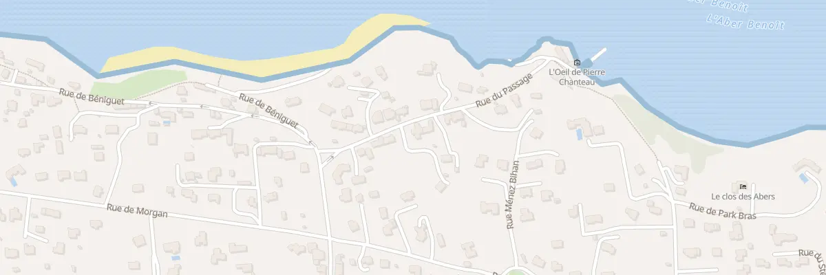 Plan du 50 Rue du Passage à Saint-Pabu