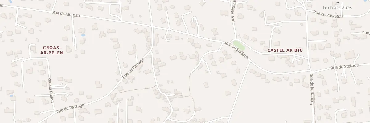 Plan du 8 Imp de Penkear à Saint-Pabu