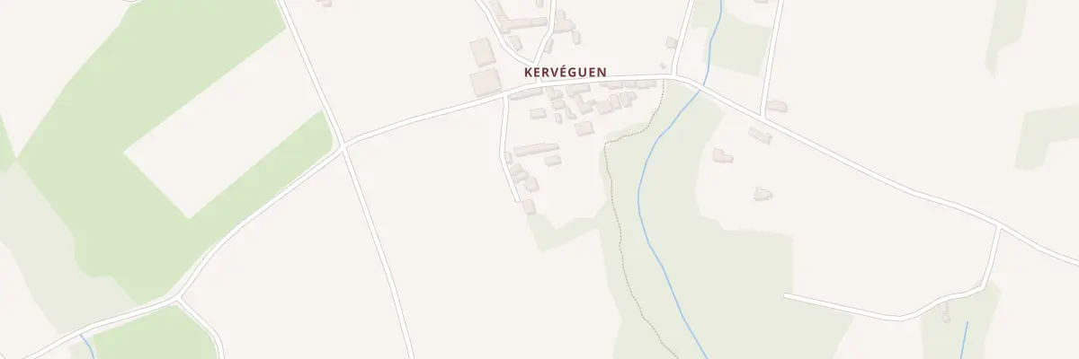 Plan du 117 Kerveguen à Goulien