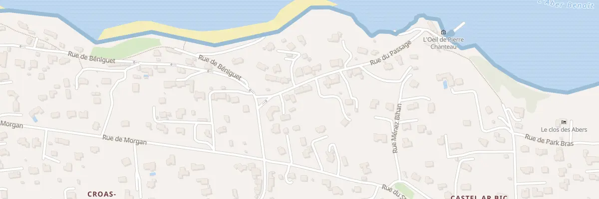 Plan du 44 Rue du Passage à Saint-Pabu
