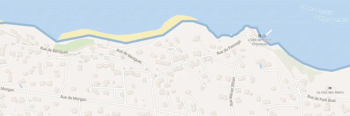 Plan du 59 Rue du Passage à Saint-Pabu