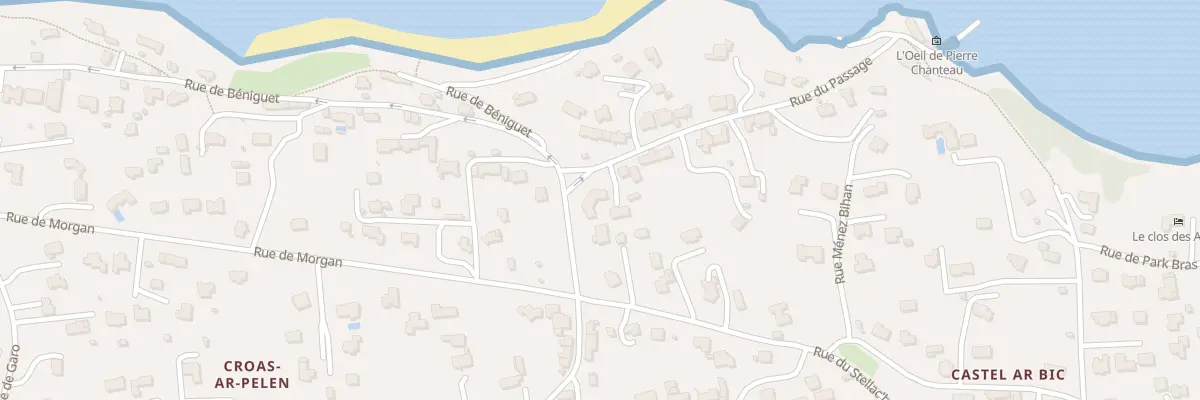 Plan du 36 Rue du Passage à Saint-Pabu