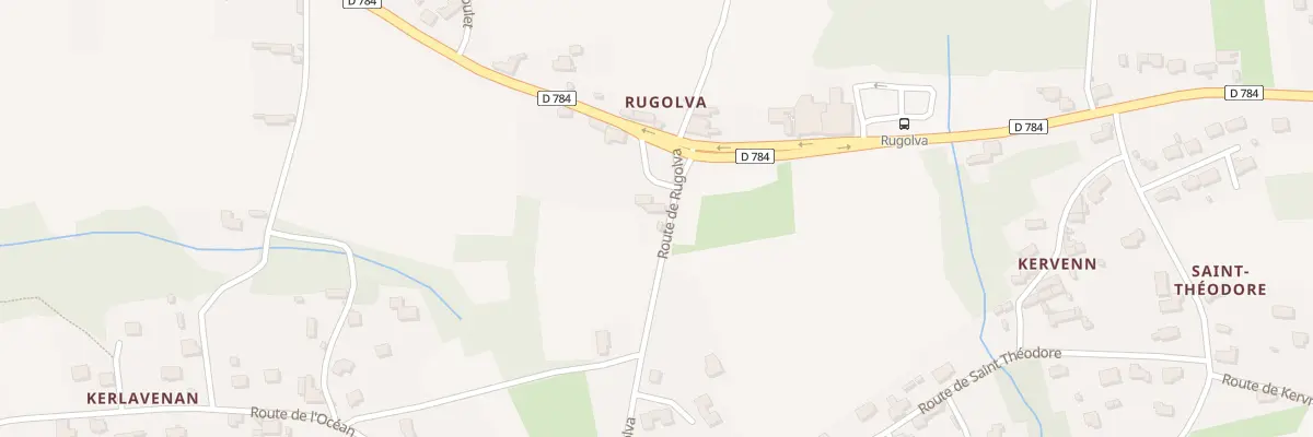 Plan du 278 Rugolva Sud à Primelin