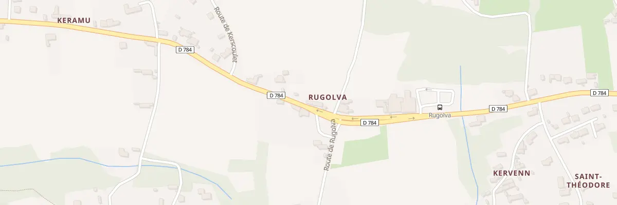 Plan du 274 Rugolva Nord à Primelin