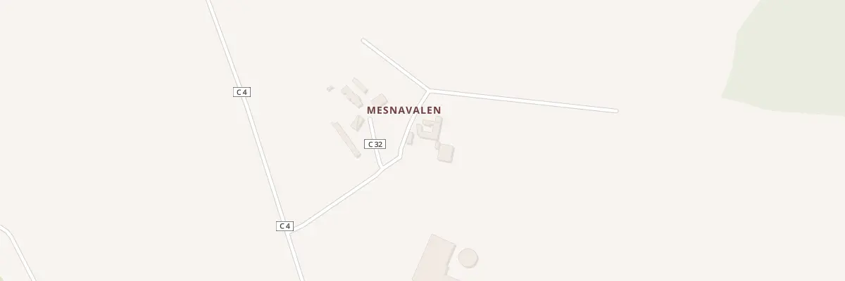 Plan du 34 Mesnavalen à Plouguin