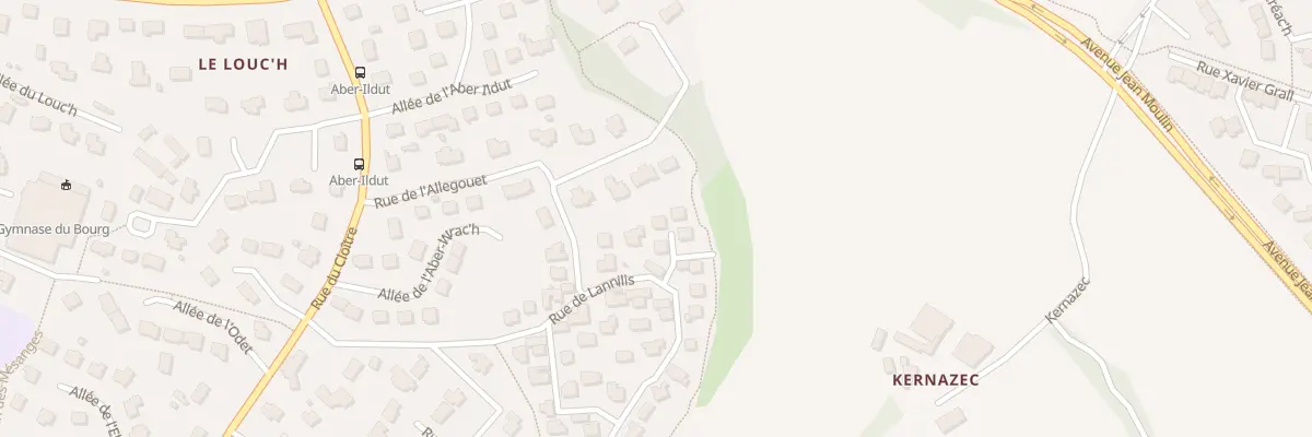 Plan du 274 Rue de Lannilis à Plouzané