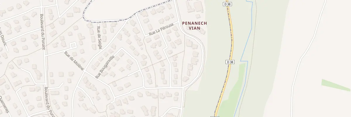 Plan du 9 Rue Champlain à Saint-Renan