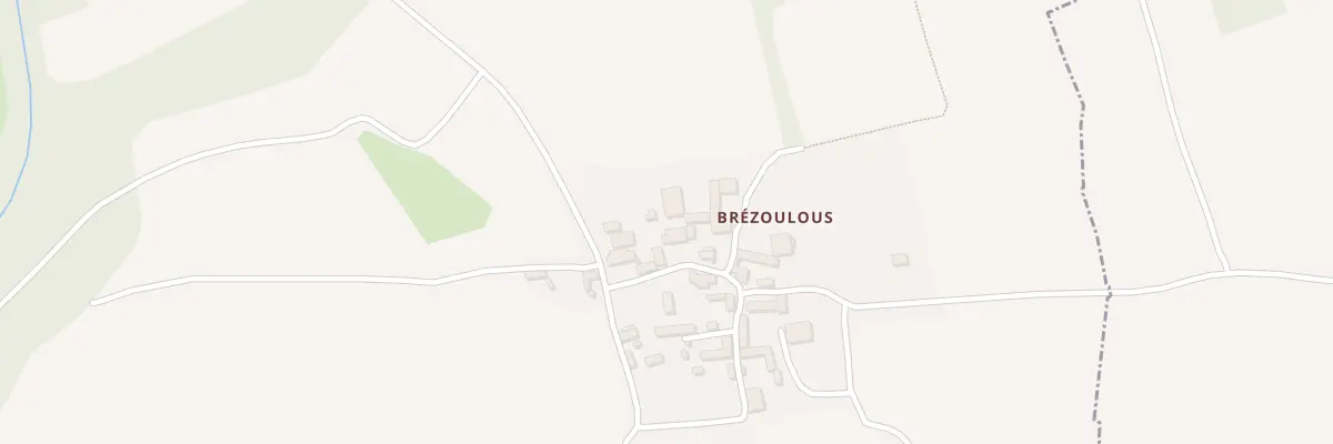 Plan du 352 Brézoulous à Cléden-Cap-Sizun