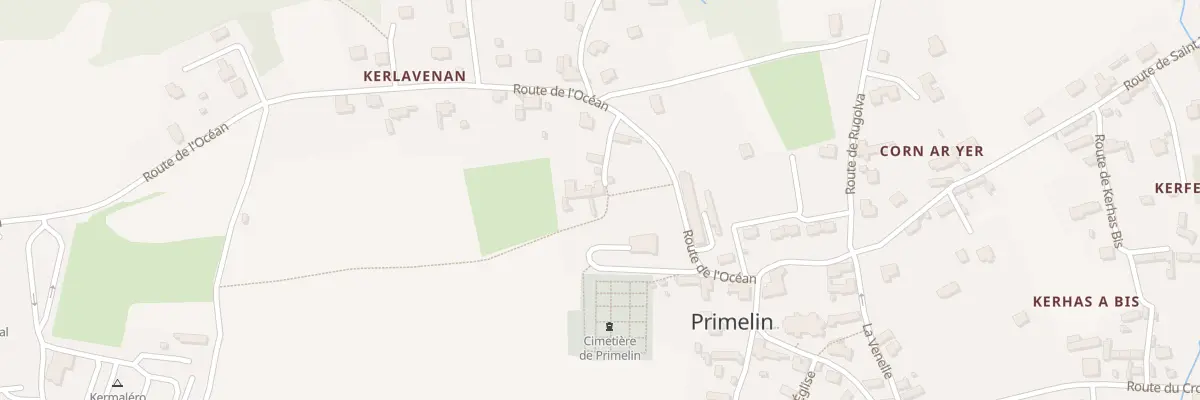 Plan du 57 Kerlavenan à Primelin