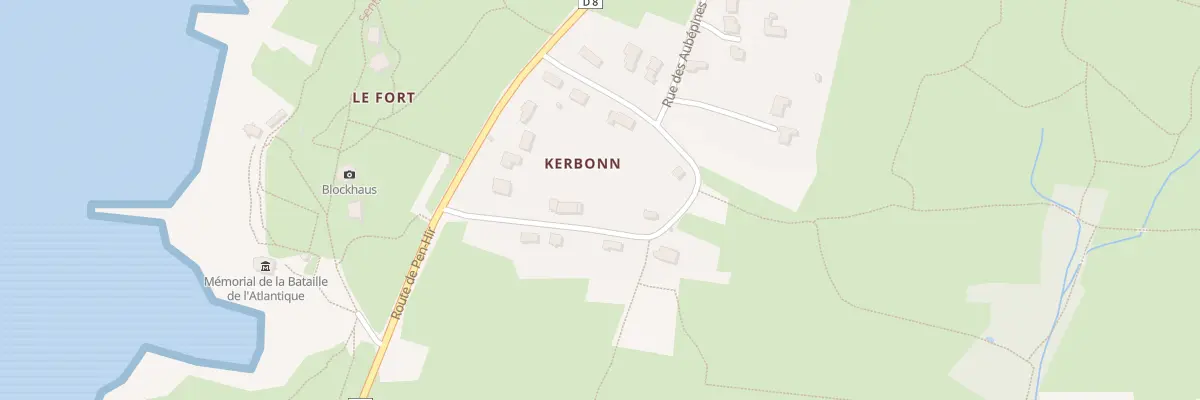 Plan du 234 Rue de Kerbonn à Camaret-sur-Mer