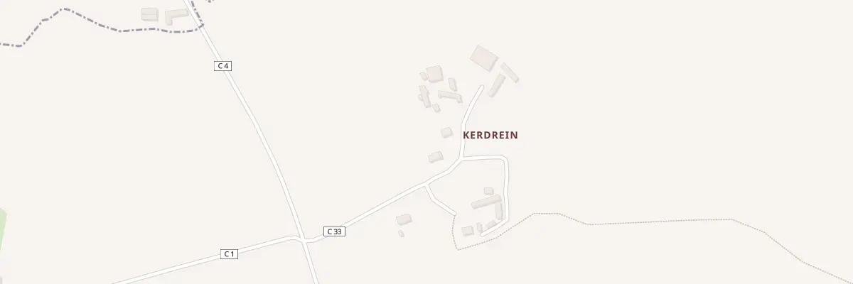 Plan du 5258 Kerdrein à Plouguin