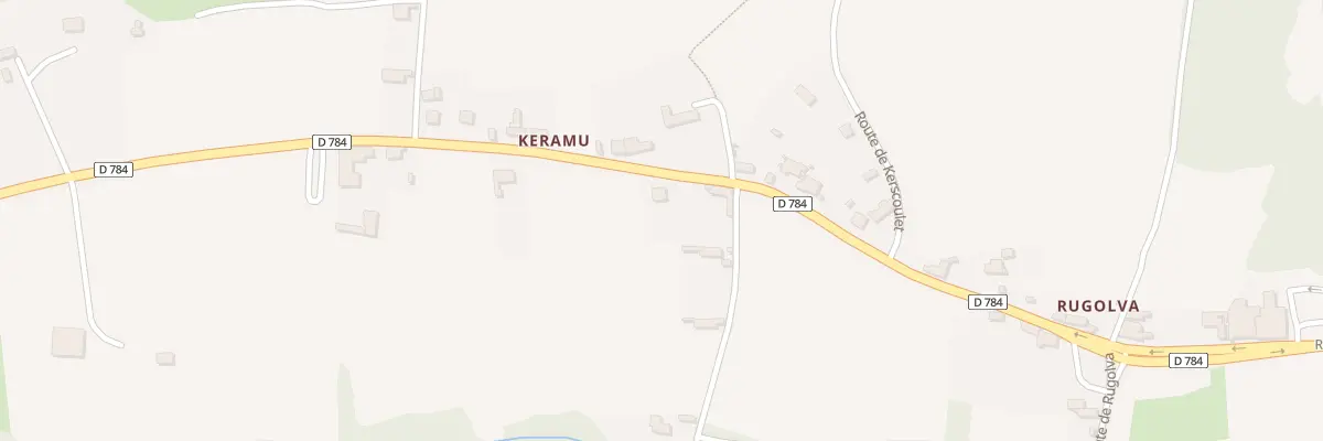Plan du 239 Keramu Sud Ouest à Primelin