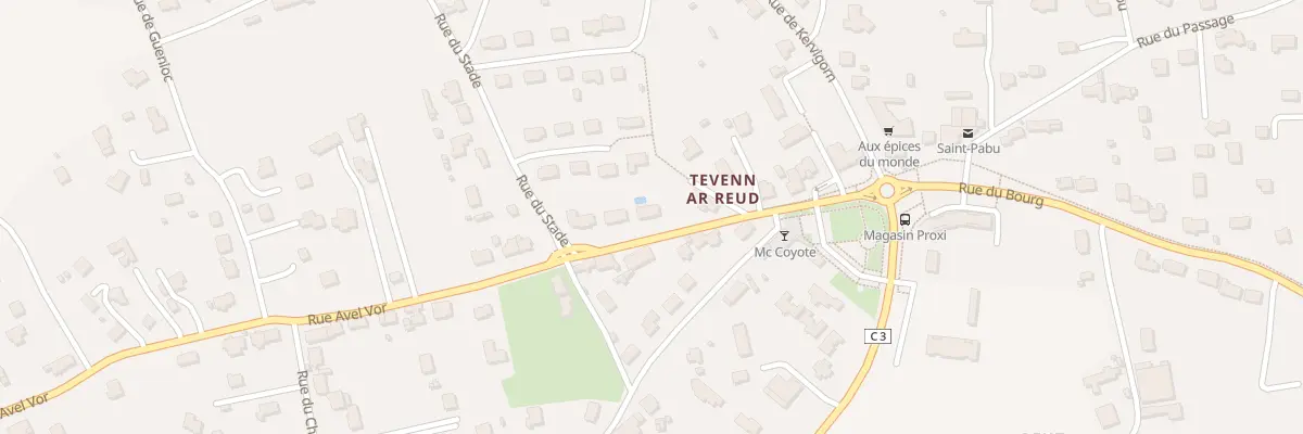 Plan du 2 Rue d’Avel Vor à Saint-Pabu