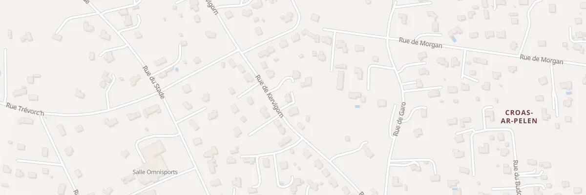 Plan du 20 Rue de Kervigorn à Saint-Pabu
