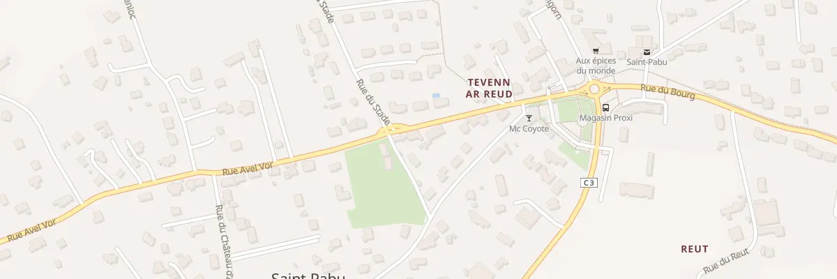Plan du 7 Rue d’Avel Vor à Saint-Pabu