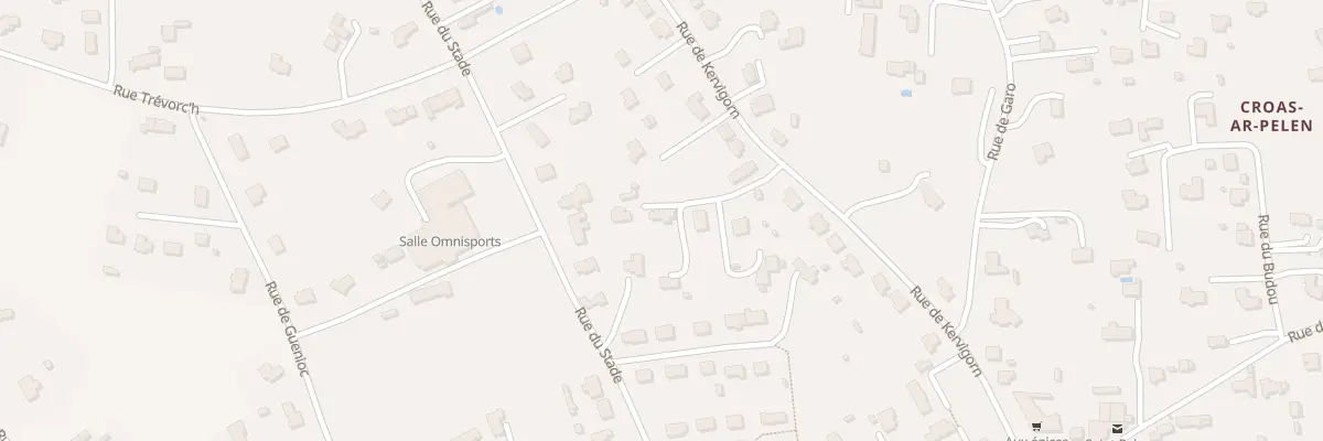 Plan du 37 Rue de Kervigorn à Saint-Pabu