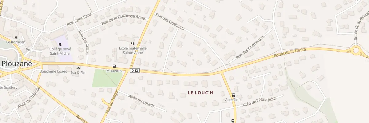 Plan du 26 Rte de la Trinite à Plouzané