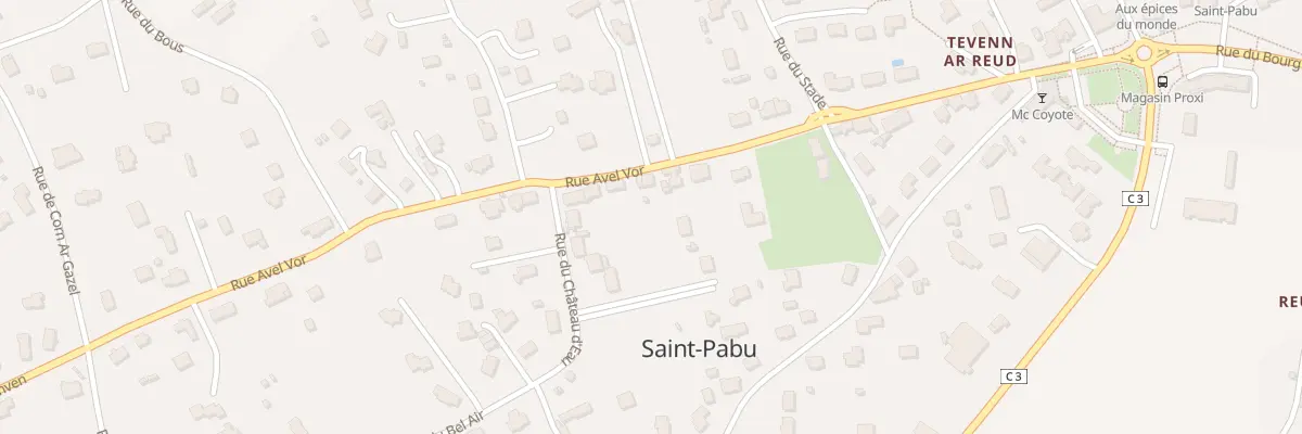Plan du 27 Rue d’Avel Vor à Saint-Pabu