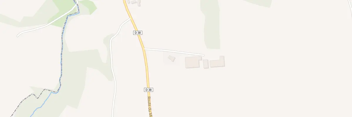 Plan du 1070 Rte du Minou à Plouzané