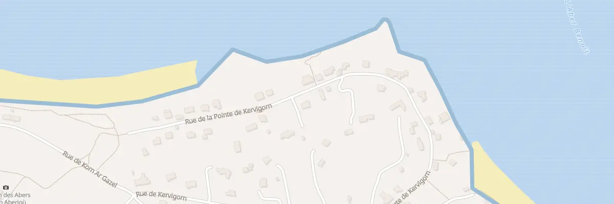 Plan du 35 Rue de la Pointe de Kervigorn à Saint-Pabu