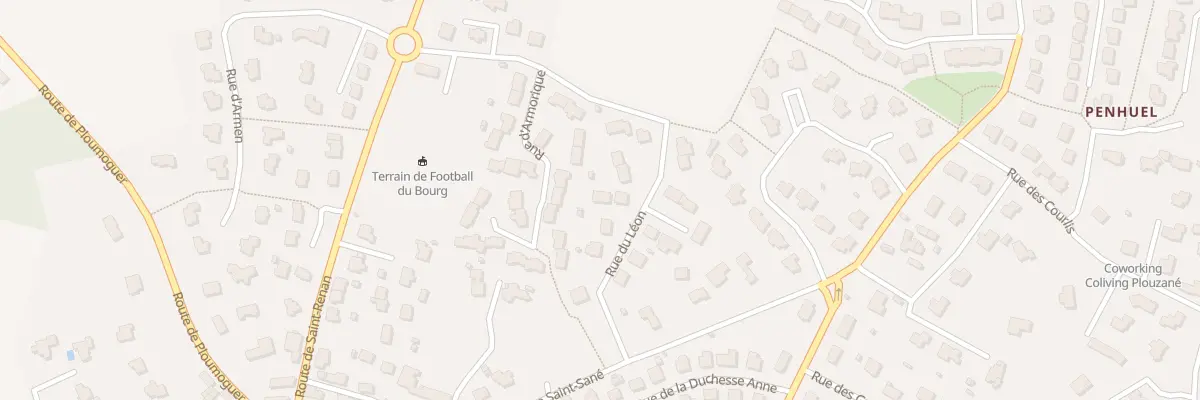 Plan du 8 Rue du Léon à Plouzané
