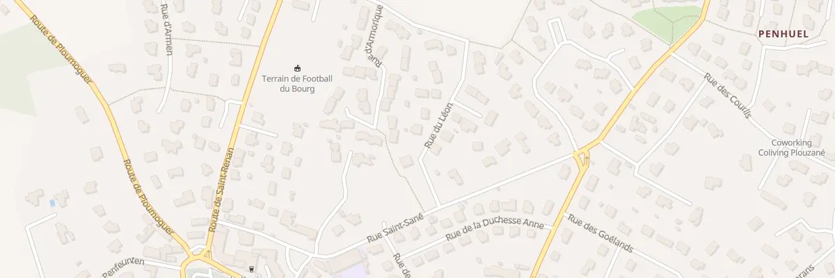 Plan du 4 Rue du Léon à Plouzané