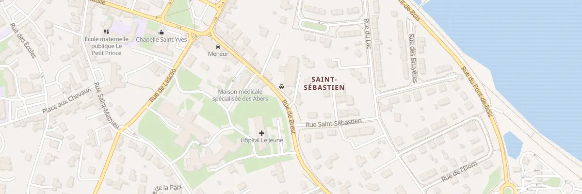 Plan du 20B Rue de Brest à Saint-Renan