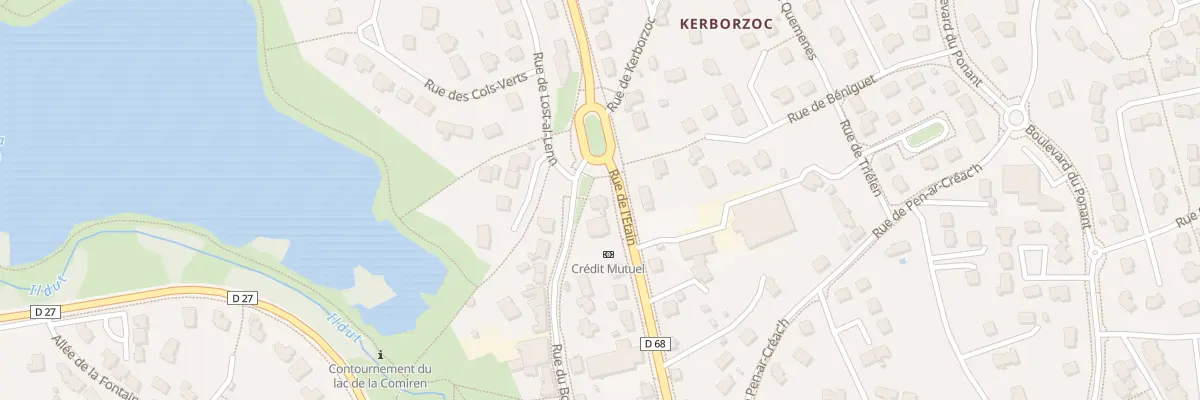 Plan du 22B Rue de l’Étain à Saint-Renan