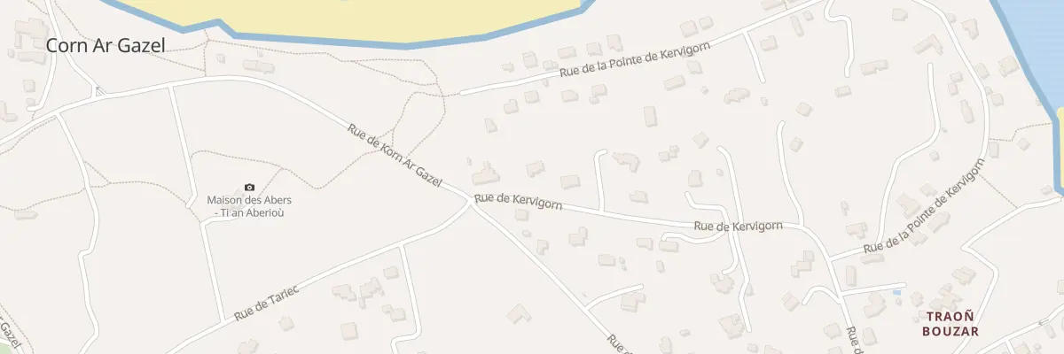 Plan du 54 Rue de Kervigorn à Saint-Pabu