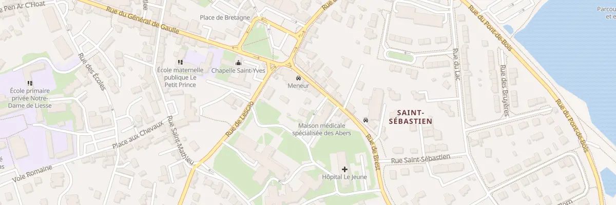 Plan du 7A Rue de Brest à Saint-Renan