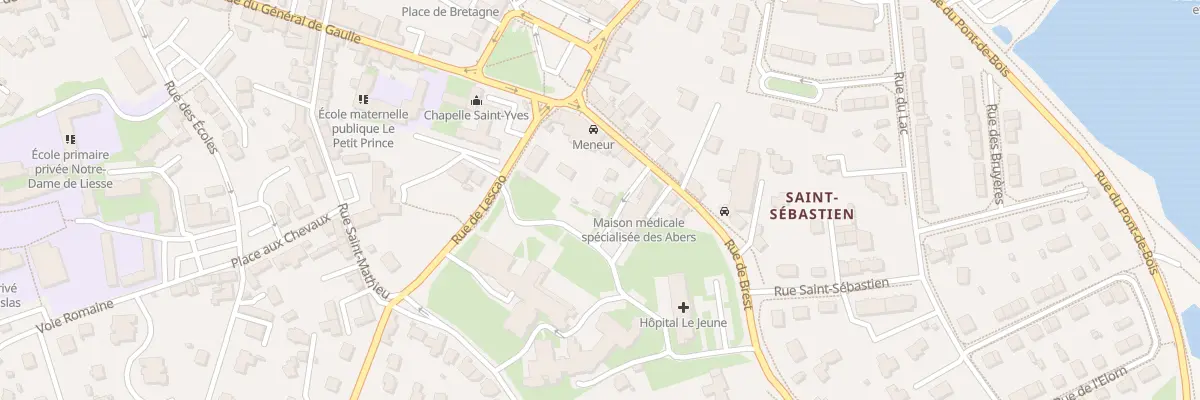Plan du 7B Rue de Brest à Saint-Renan
