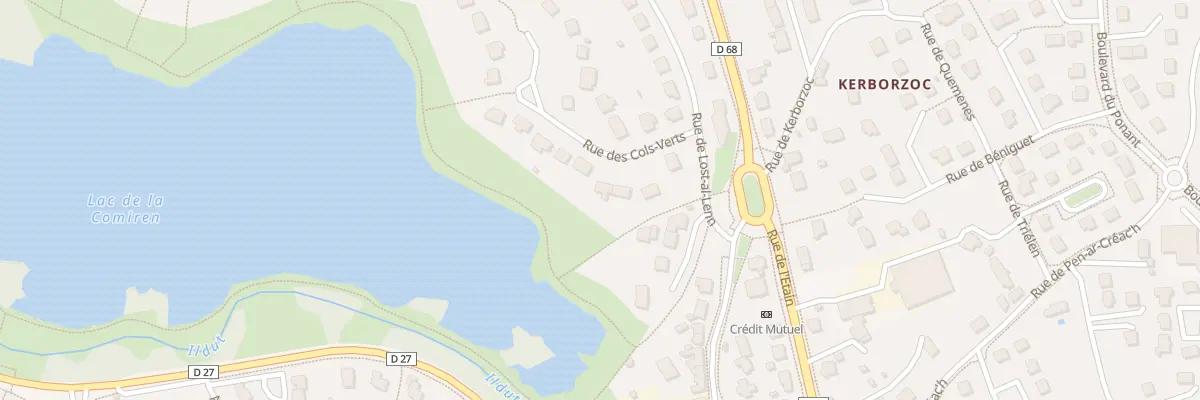 Plan du 6 Rue des Cols Verts à Saint-Renan
