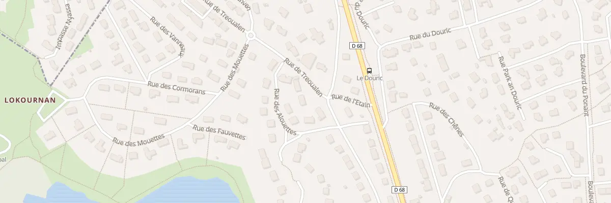 Plan du 5 Rue des Alouettes à Saint-Renan