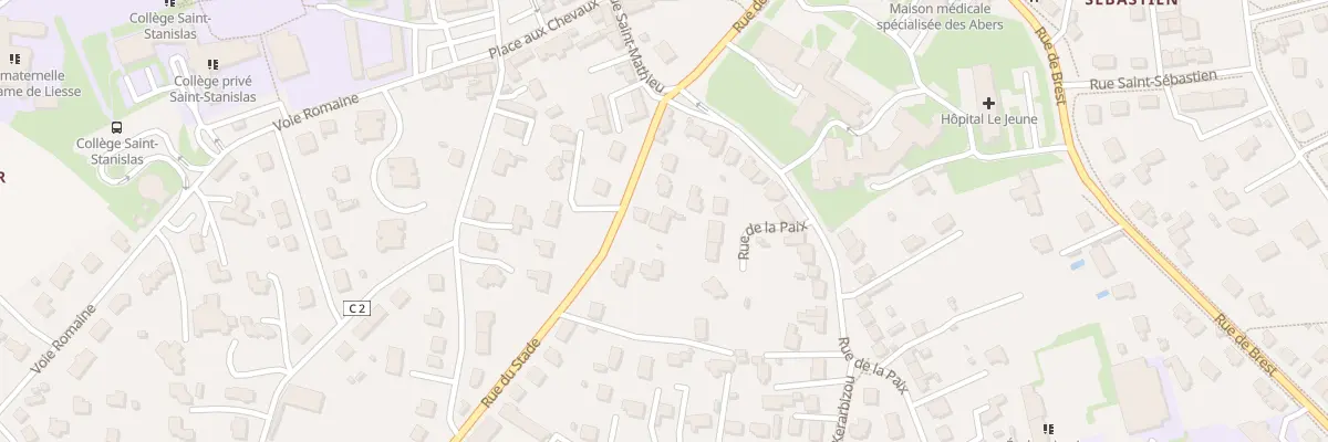 Plan du 6C Rue du Stade à Saint-Renan