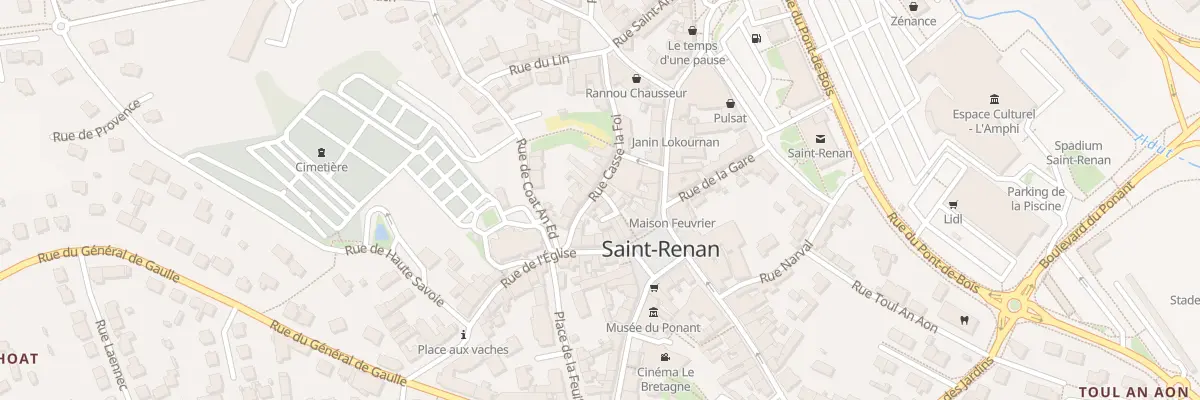 Plan du 5 Rue Casse la Foi à Saint-Renan